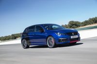 פיג'ו 308 GTi ‏2017. מרכב, צורה. האצ'בק 5 דלתות, 1 דור, שדרוג