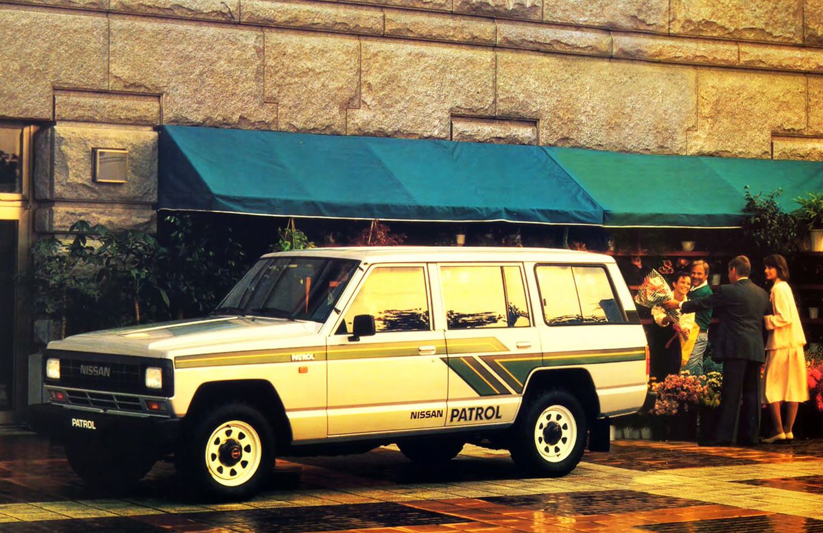 Nissan Patrol 1986. Bodywork, Exterior. SUV 5-doors, 3 generation