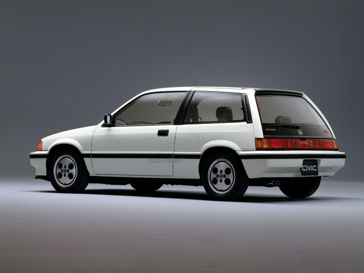 Honda Civic 1983. Bodywork, Exterior. Mini 3-doors, 3 generation