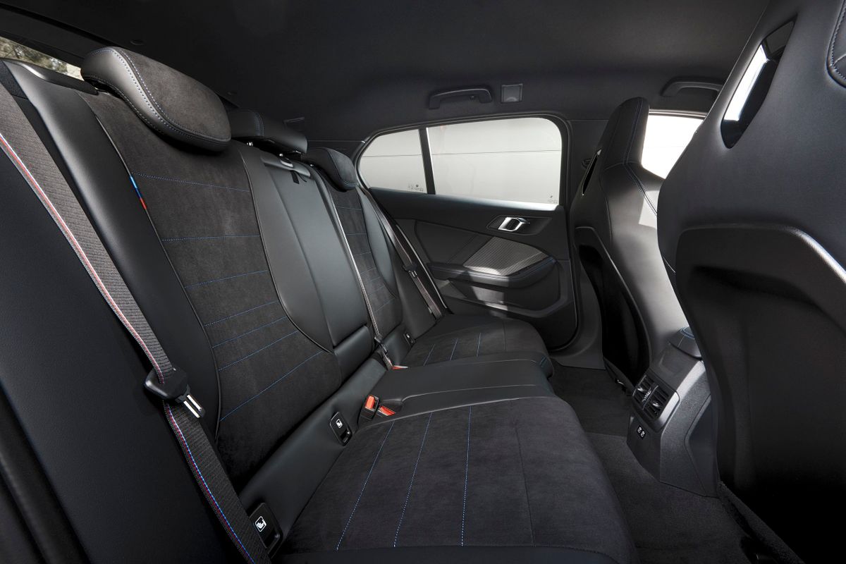 BMW 1 series 2024. Rear seats. Hatchback 5-door, 4 generation