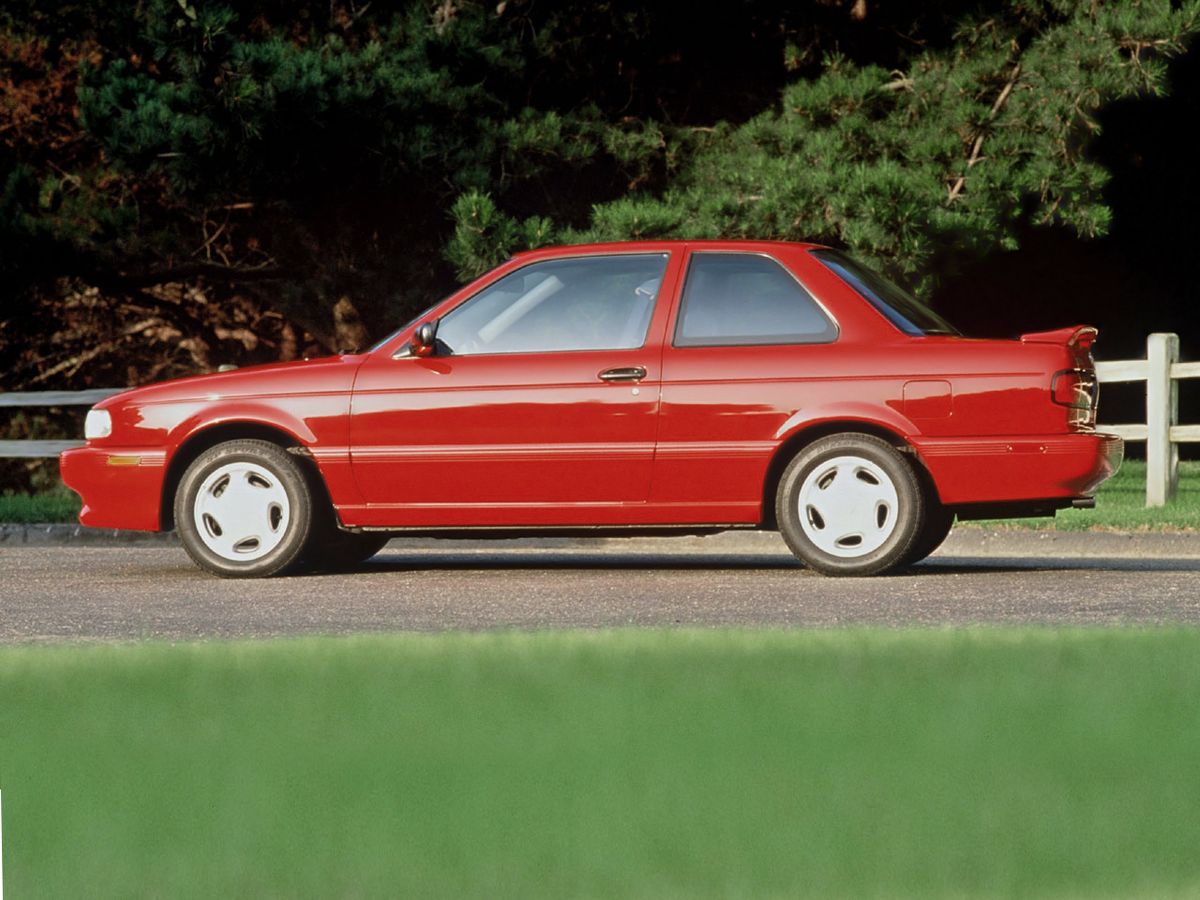 Nissan Sentra 1990. Bodywork, Exterior. Coupe, 3 generation