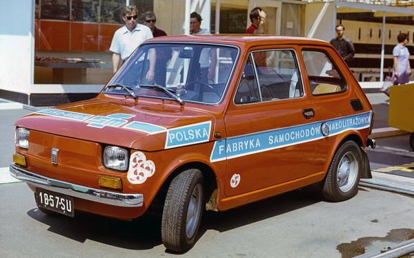 FSO 126p 1973. الهيكل، المظهر الخارجي. ميني 3 أبواب, 1 الجيل