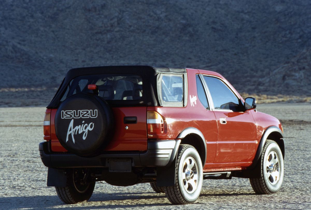 Isuzu Amigo 1998. Carrosserie, extérieur. VUS cabriolet, 2 génération