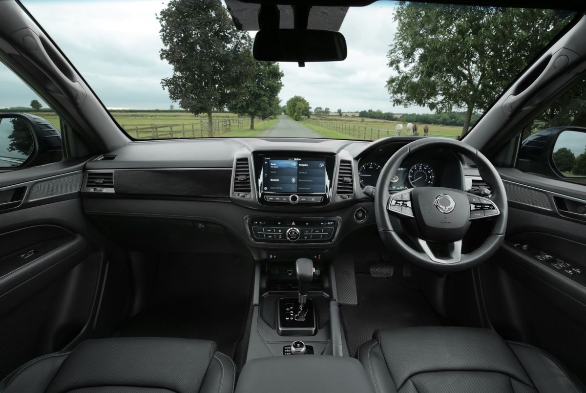 SsangYong Musso 2021. Front seats. Pickup double-cab, 2 generation, restyling