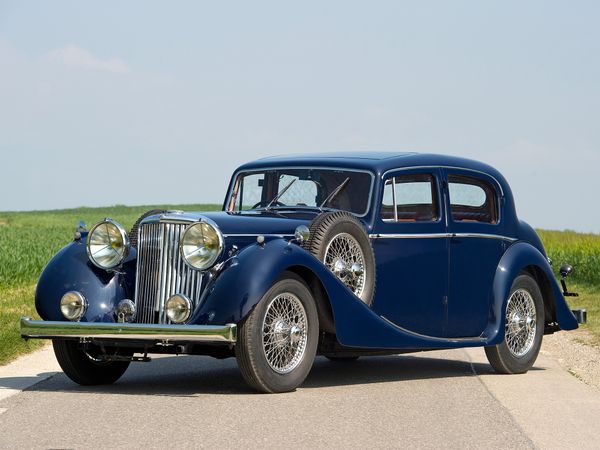 جاغوار Mark IV ‏1936. الهيكل، المظهر الخارجي. سيدان, 1 الجيل