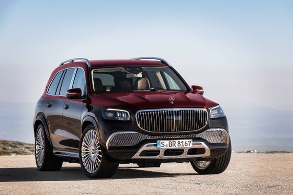 Мерседес Maybach GLS 2019. Кузов, экстерьер. Внедорожник 5 дв., 1 поколение