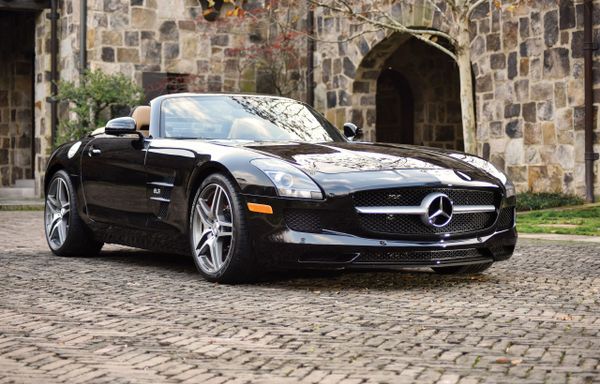 Mercedes-Benz SLS AMG 2010. Carrosserie, extérieur. Roadster, 1 génération