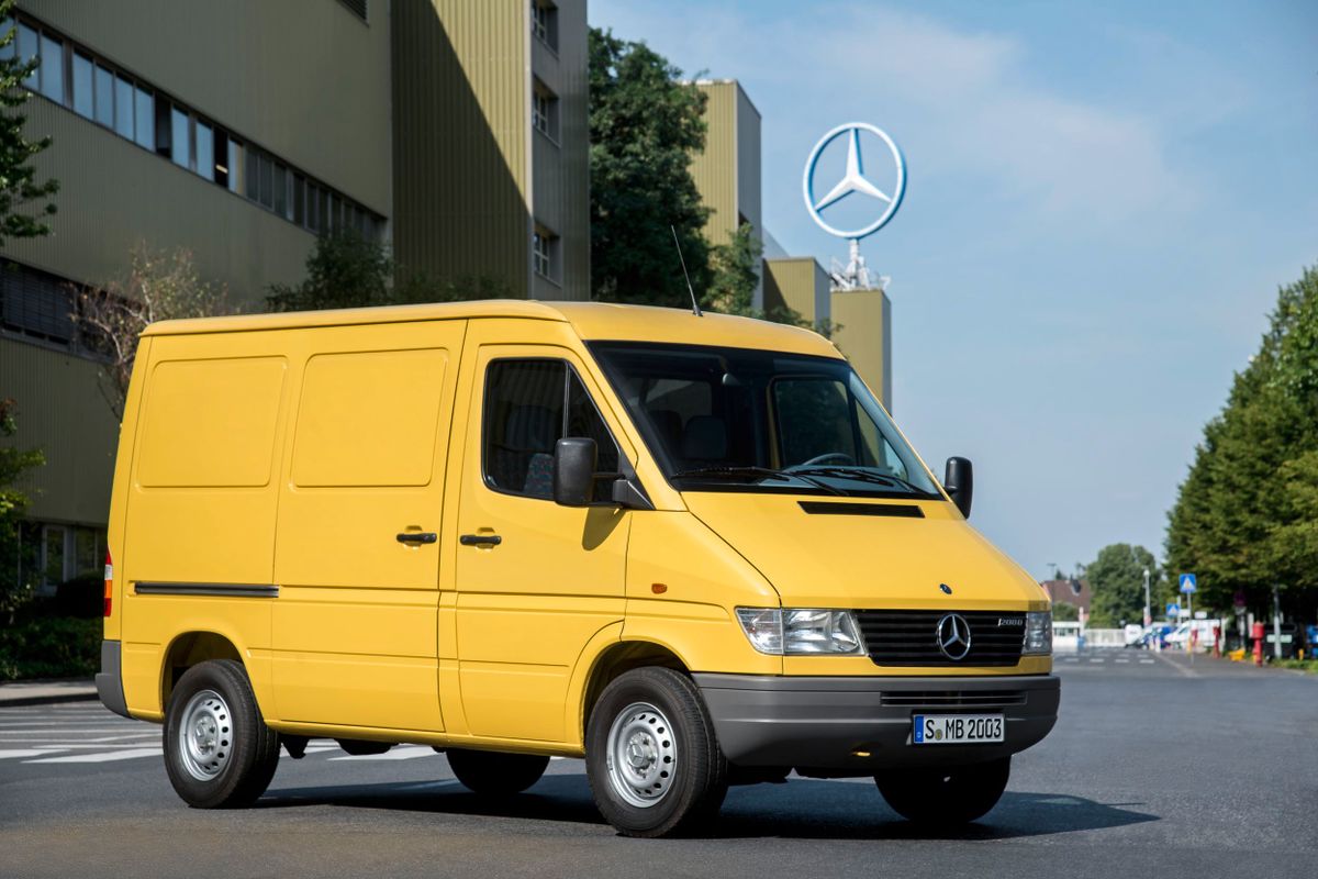 Mercedes Sprinter 1995. Carrosserie, extérieur. Fourgonnette, 1 génération