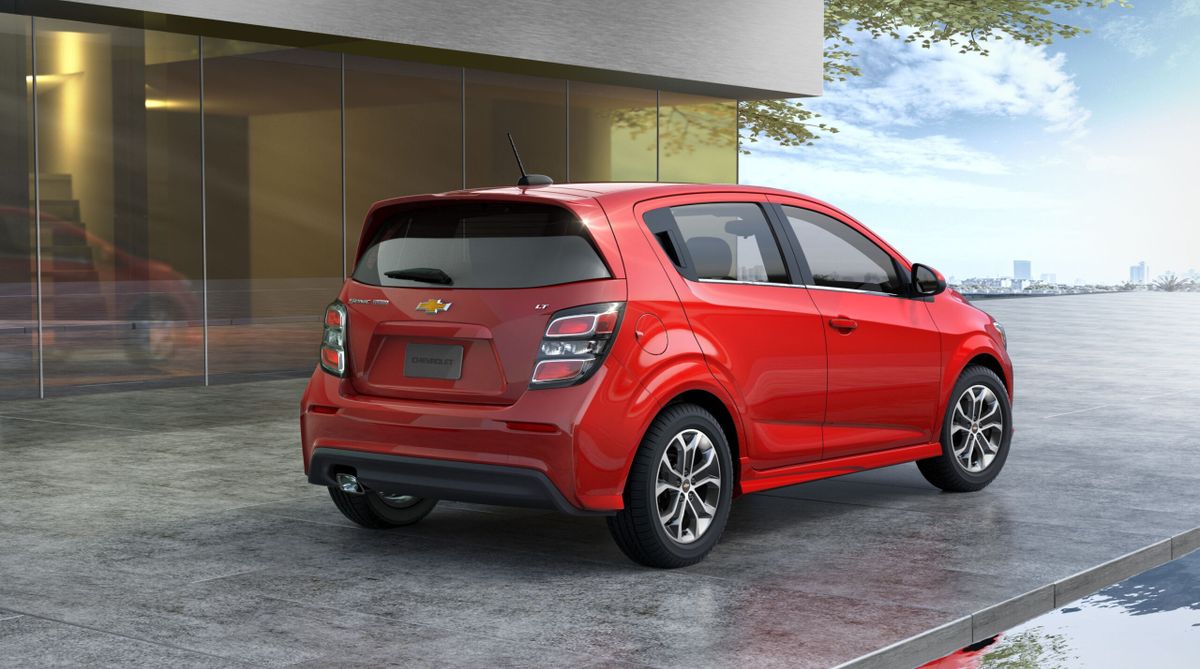 Chevrolet Sonic 2016. Carrosserie, extérieur. Hatchback 5-portes, 1 génération, restyling 1