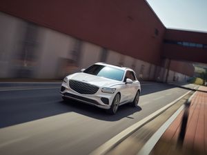 Genesis GV70 2024. Carrosserie, extérieur. VUS 5-portes, 1 génération, restyling 1