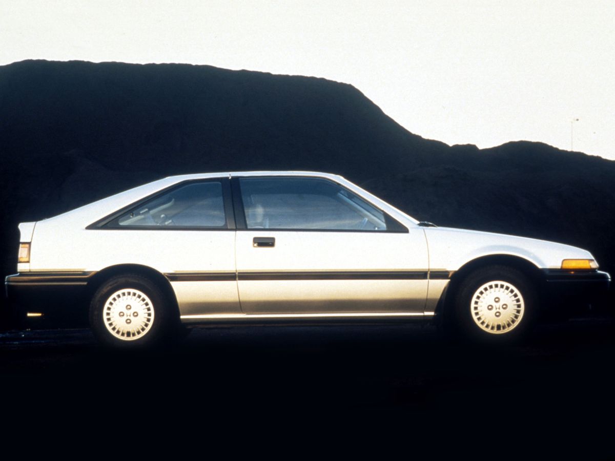 Honda Accord (USA) 1985. Bodywork, Exterior. Hatchback 3-door, 3 generation
