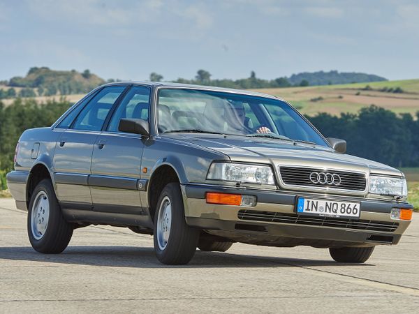 Audi V8 1988. Carrosserie, extérieur. Berline, 1 génération