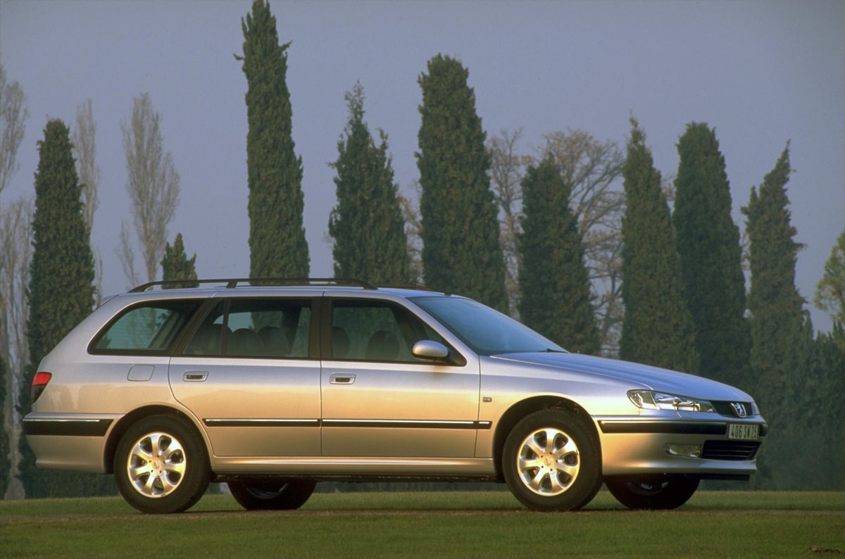 Peugeot 406 1999. Carrosserie, extérieur. Break 5-portes, 1 génération, restyling