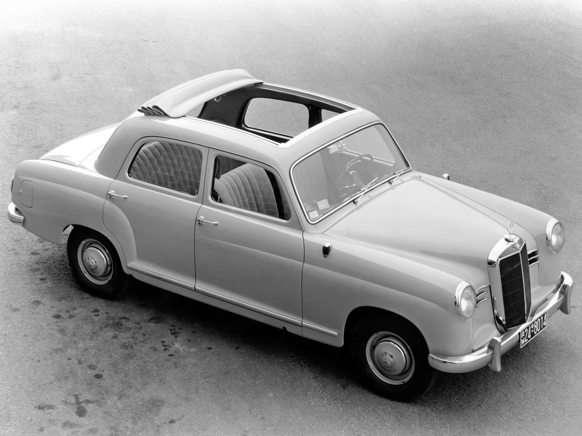 מרצדס-בנץ W120 1953. מרכב, צורה. סדאן, 1 דור