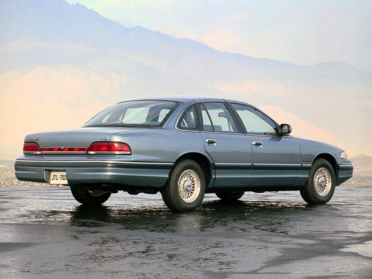 Ford Crown Victoria 1992. Carrosserie, extérieur. Berline, 1 génération