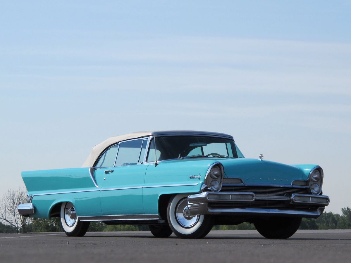 Lincoln Premiere 1955. Bodywork, Exterior. Cabrio, 1 generation