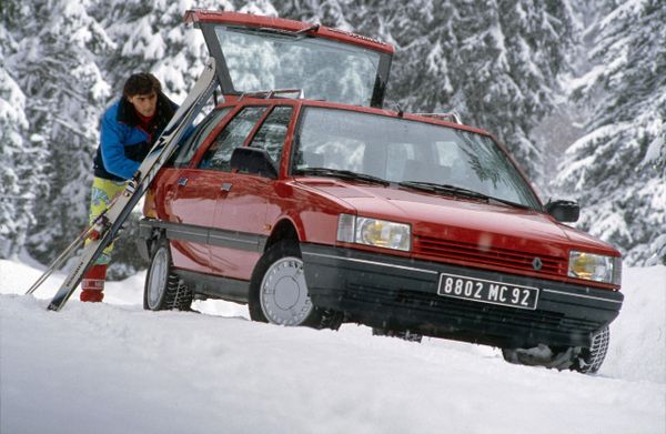 Рено 21 1986. Кузов, экстерьер. Универсал 5 дв., 1 поколение