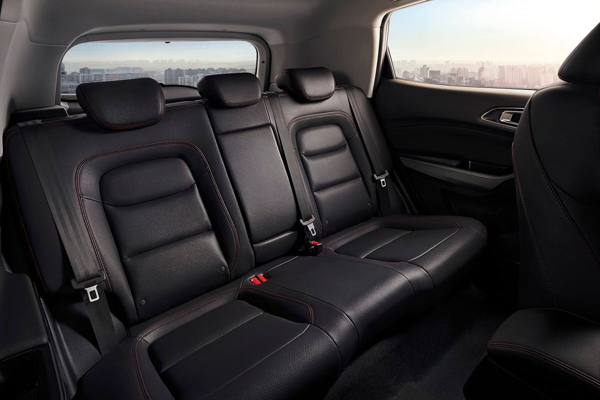 Chery Tiggo 4 2017. Rear seats. SUV 5-doors, 1 generation
