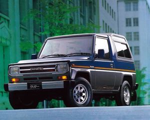 דייהטסו ראגר 1987. מרכב, צורה. רכב שטח 3 דלתות, 1 דור