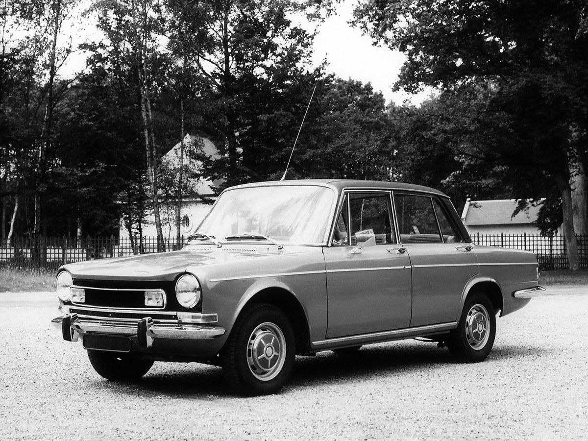 Simca 1300/1500 1966. Bodywork, Exterior. Sedan, 2 generation