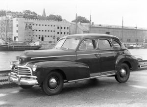 Шевроле Флитмастер 1946. Кузов, экстерьер. Седан, 1 поколение