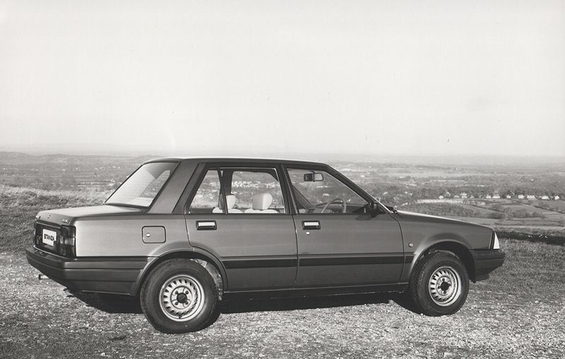 Datsun Stanza 1982. Carrosserie, extérieur. Berline, 2 génération