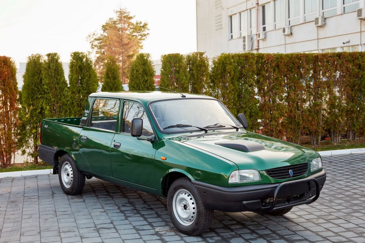 Dacia Pick-Up 1975. Carrosserie, extérieur. 2 pick-up, 1 génération