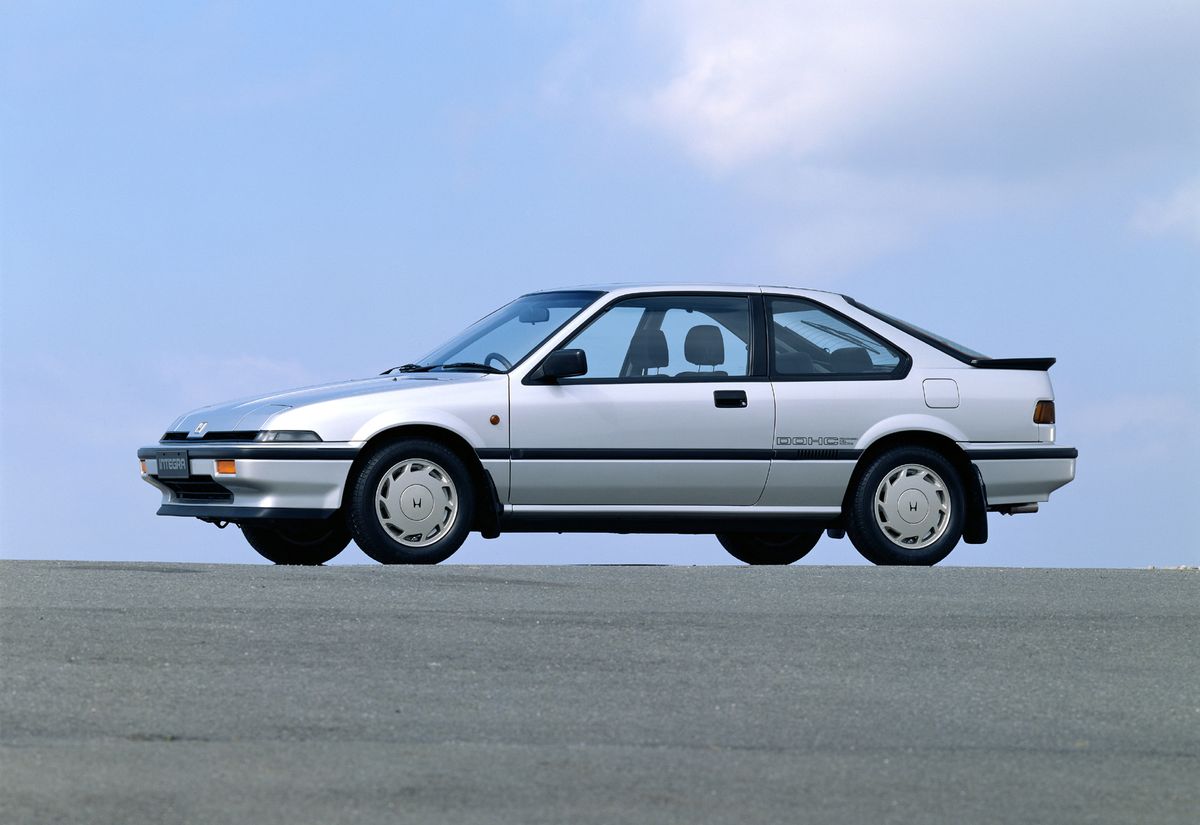 Хонда Интегра 1985. Кузов, экстерьер. Хэтчбек 3 дв., 1 поколение