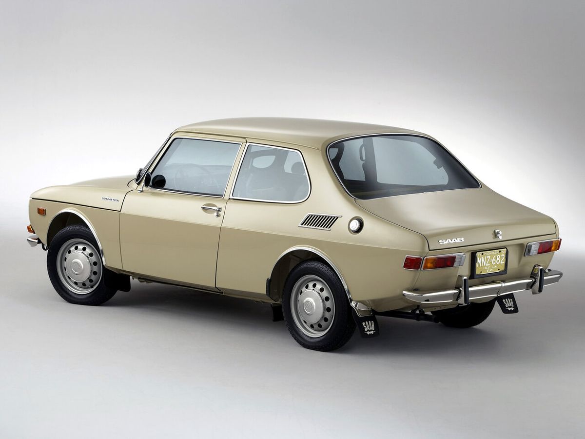 Saab 99 1967. Carrosserie, extérieur. Berline 2-portes, 1 génération