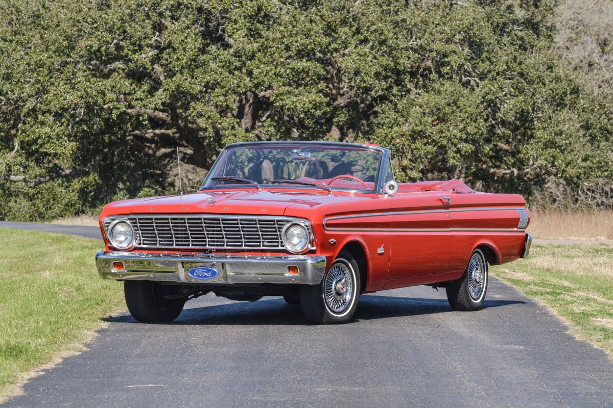 Ford Falcon 1964. Carrosserie, extérieur. Cabriolet, 2 génération