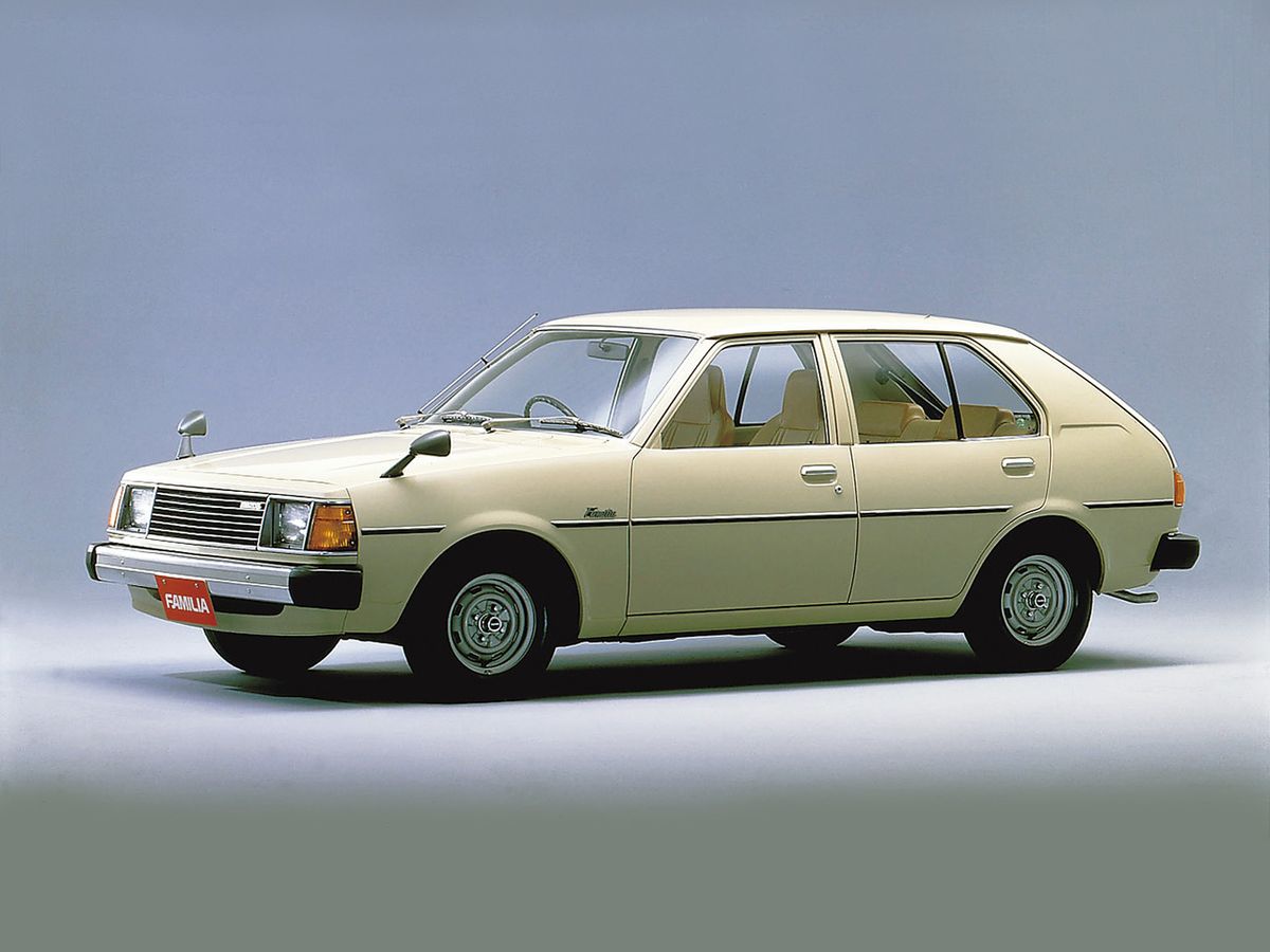 Mazda Familia 1977. Bodywork, Exterior. Hatchback 5-door, 4 generation
