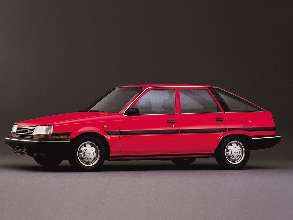 Toyota Carina 1984. Bodywork, Exterior. Hatchback 5-door, 4 generation