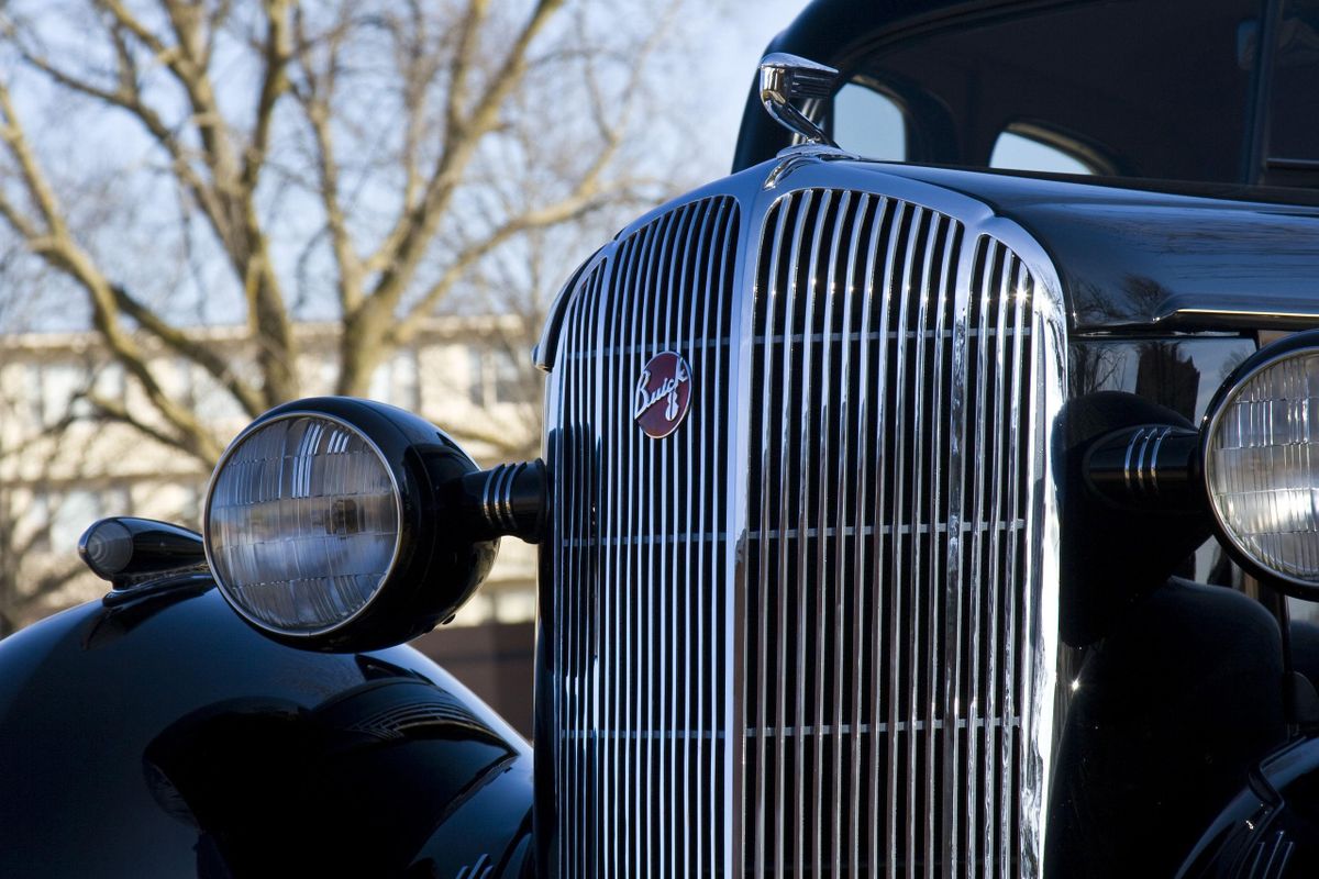 Buick Special 1936. Headlights. Sedan 2-doors, 1 generation