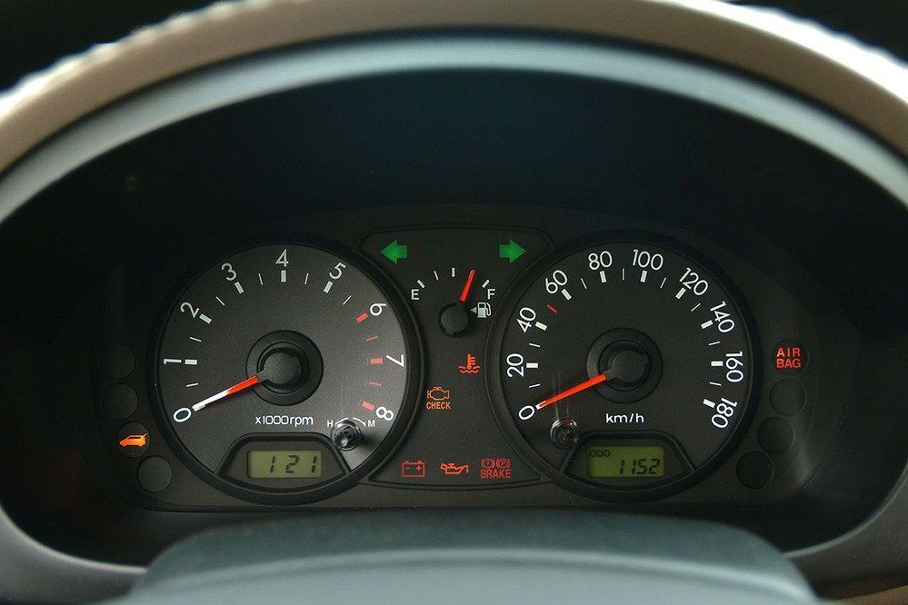Kia Morning 2004. Dashboard. Mini 5-doors, 1 generation