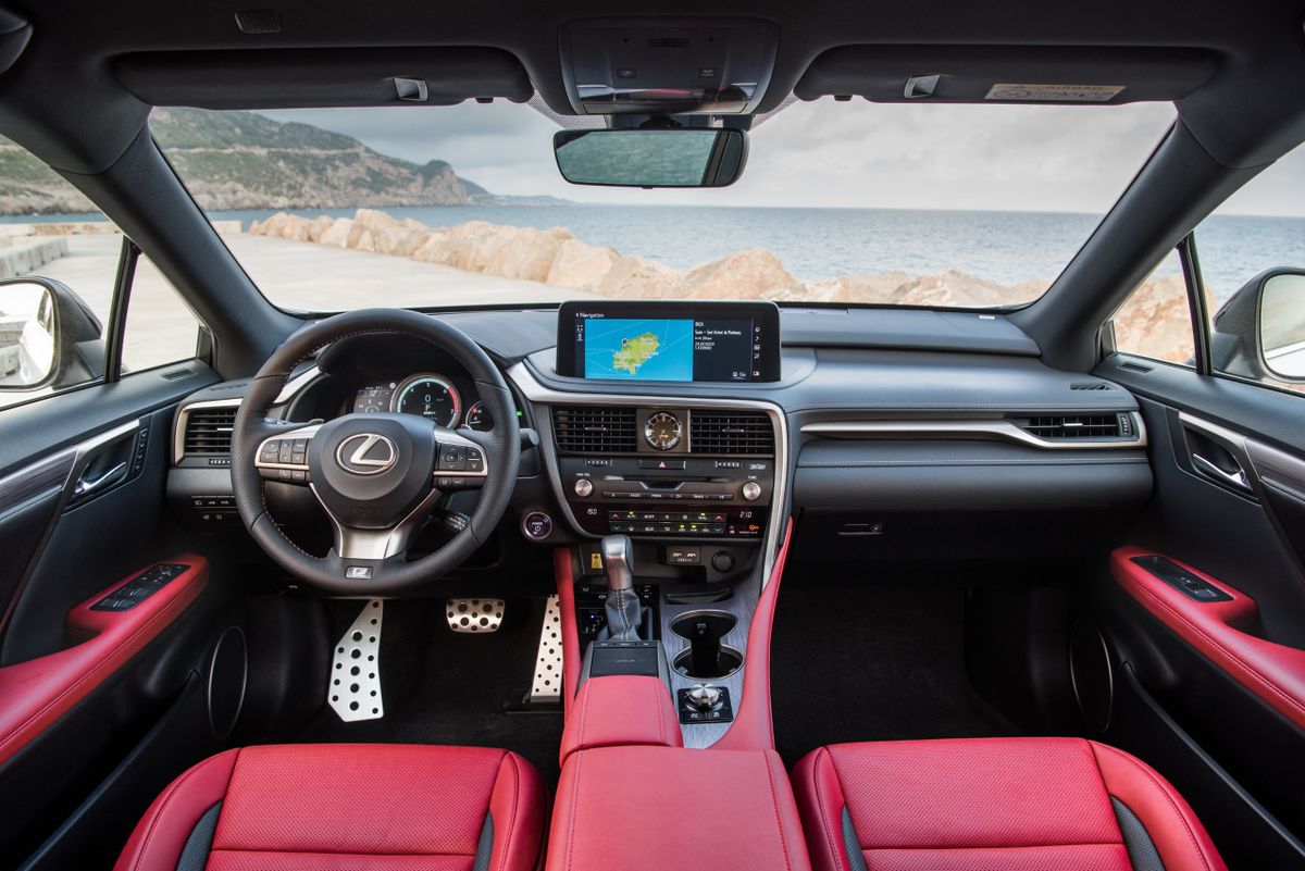 Lexus RX 2019. Front seats. SUV 5-doors, 4 generation, restyling