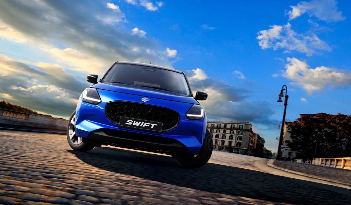 Suzuki Swift 2023. Кузов, экстерьер. Мини 5 дверей, 6 поколение