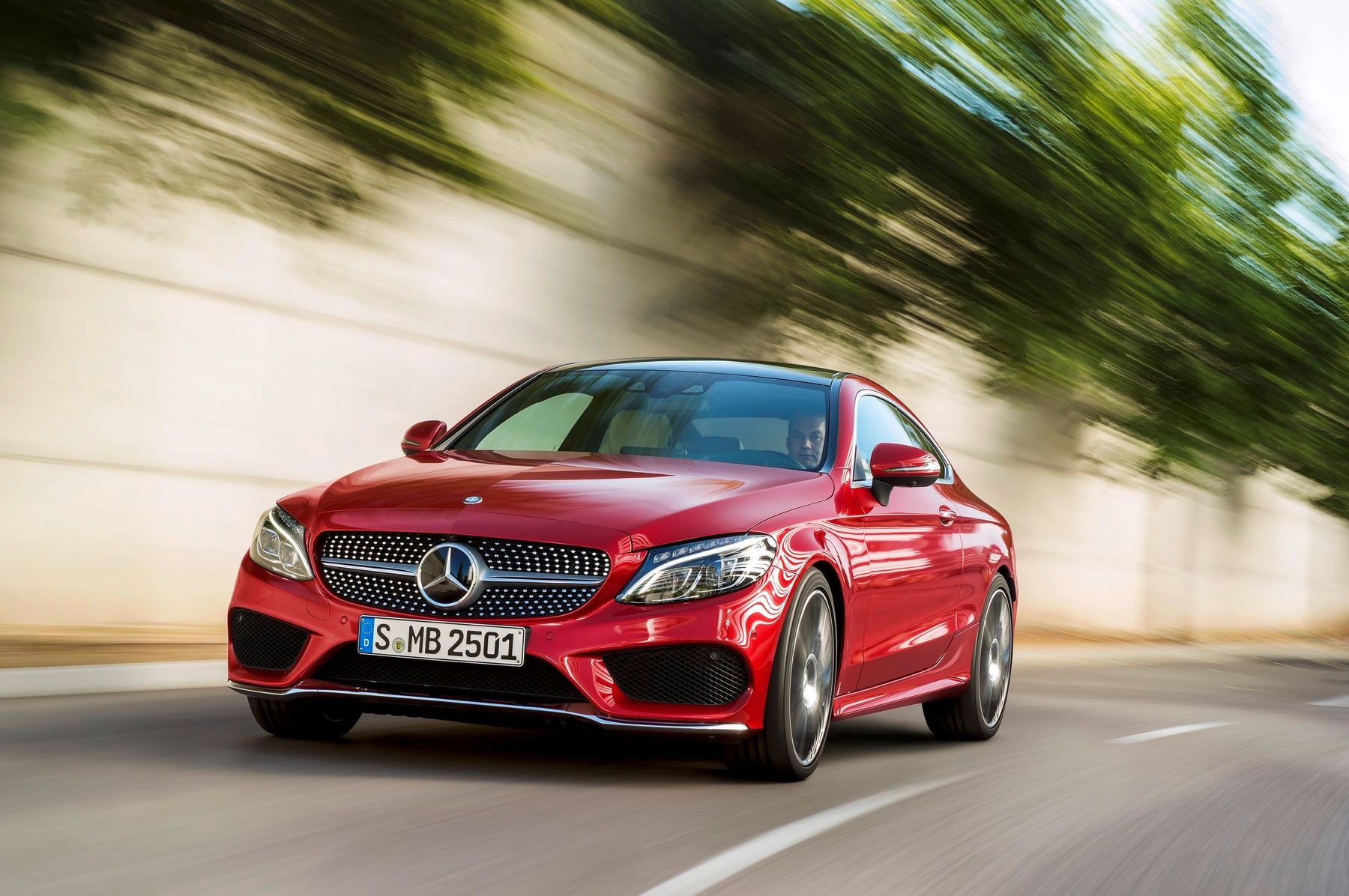 Mercedes Benz c class 4k