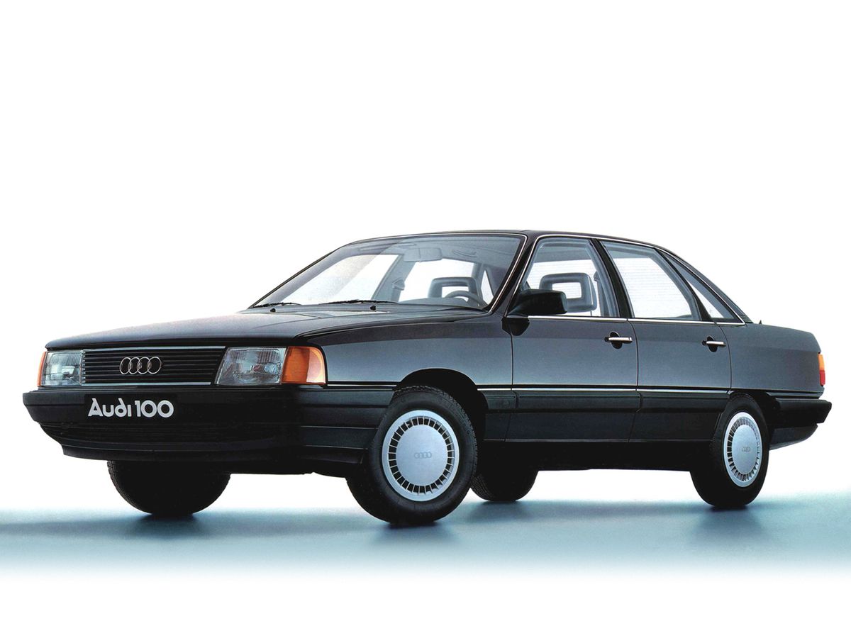Audi 100 1982. Carrosserie, extérieur. Berline, 3 génération