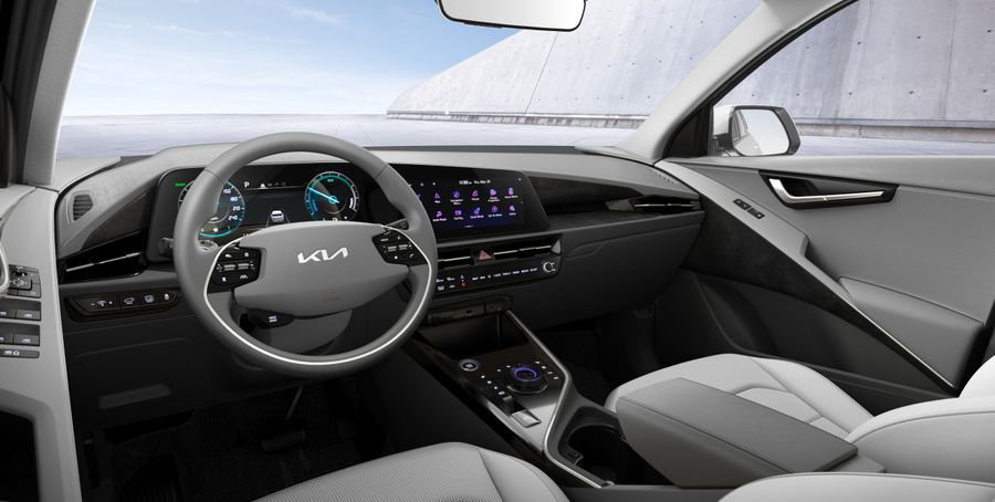 Kia Niro 2021. Front seats. SUV 5-door, 2 generation