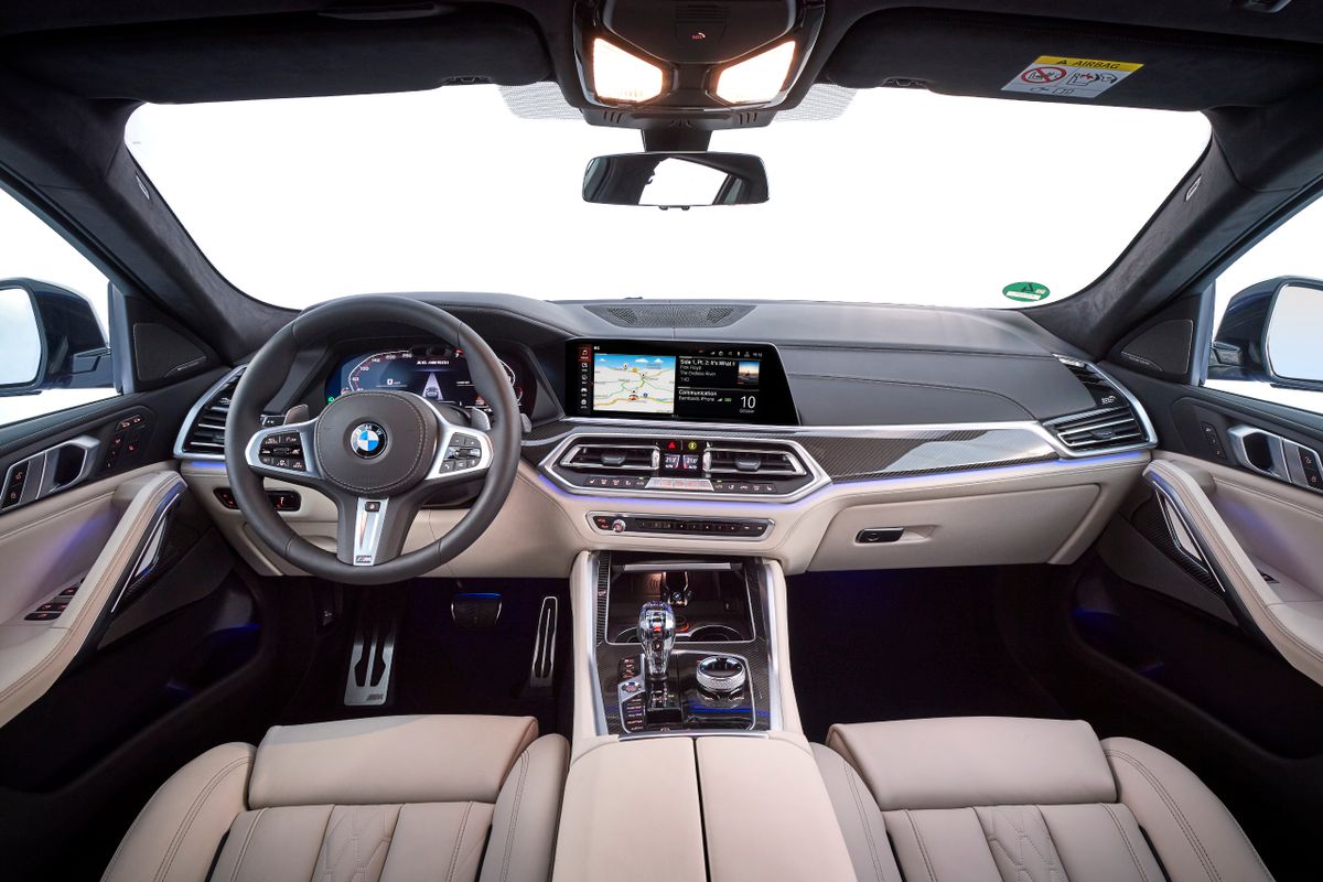 BMW X6 2019. Front seats. SUV 5-doors, 3 generation