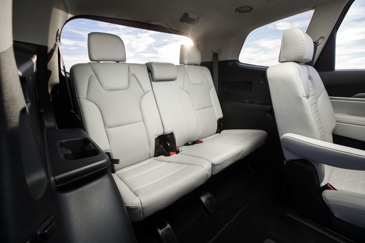 Kia Telluride 2019. Siéges arrières. VUS 5-portes, 1 génération