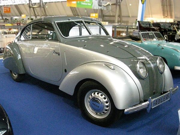 أدلر 2.5-litre Sport 1938. الهيكل، المظهر الخارجي. كوبيه هاردتوب, 1 الجيل