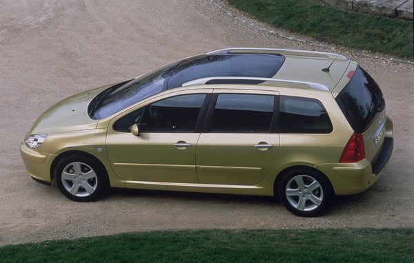 Peugeot 307 2001. Bodywork, Exterior. Estate 5-door, 1 generation
