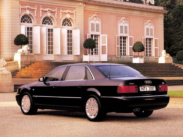 Audi A8 1999. Carrosserie, extérieur. Berline longue, 1 génération, restyling