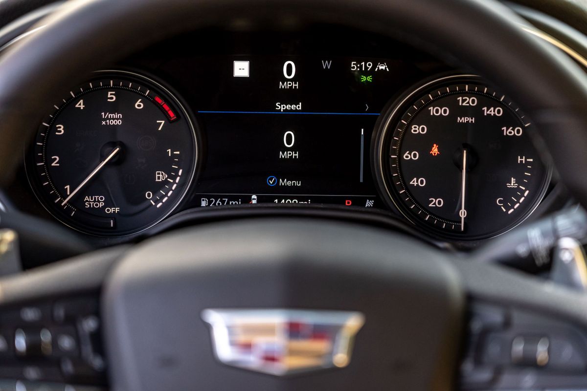 Cadillac CT5 2019. Dashboard. Sedan, 1 generation