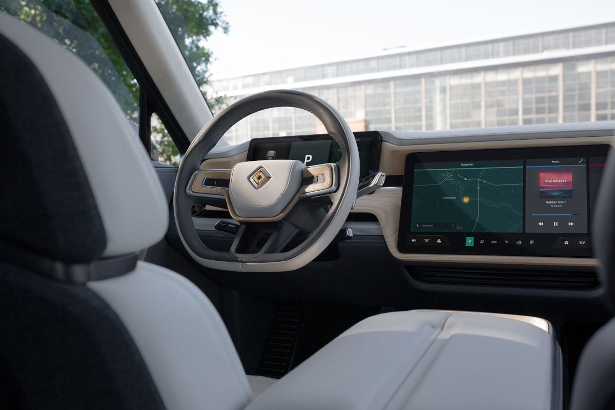 Rivian R1S 2021. Navigation system. SUV 5-doors, 1 generation