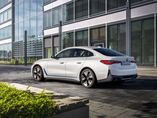 BMW i4 2021. Carrosserie, extérieur. Berline, 1 génération