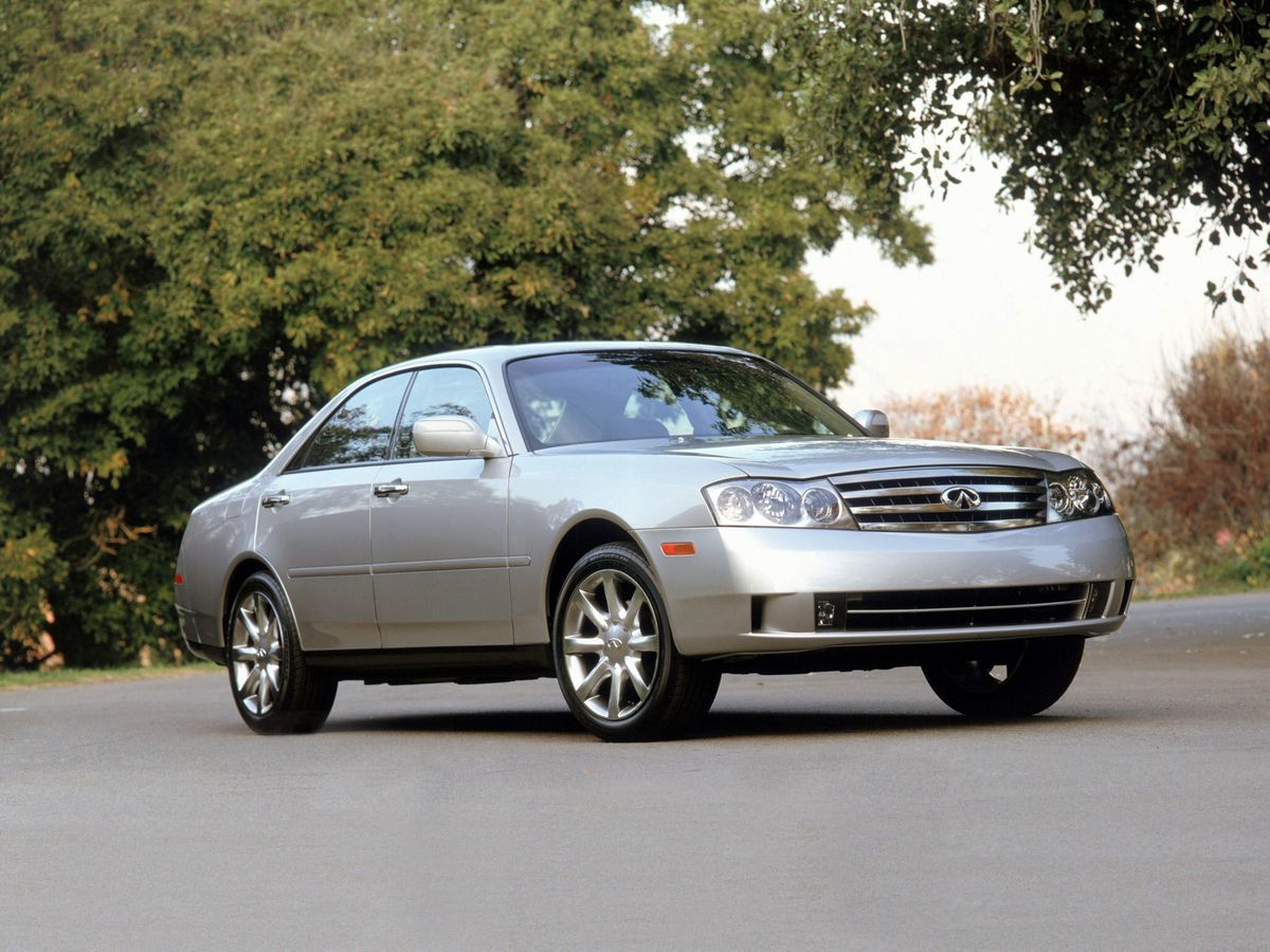 Infiniti M 2002. Carrosserie, extérieur. Berline, 2 génération