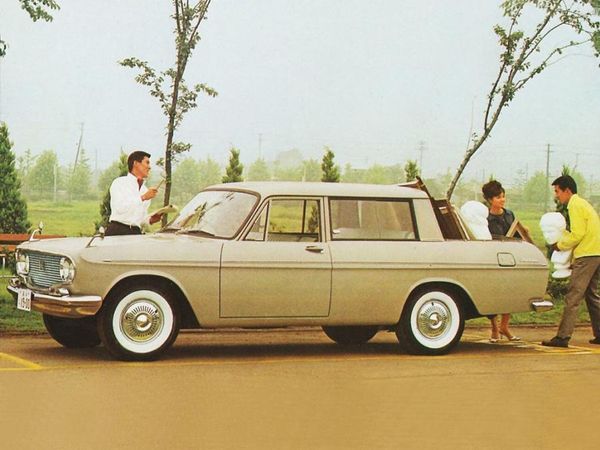 Toyota Crown 1967. Carrosserie, extérieur. 2 pick-up, 3 génération