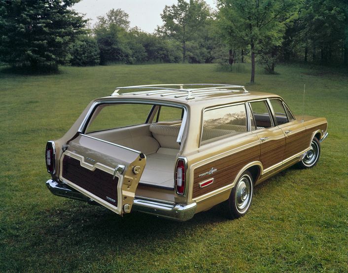 Ford Fairlane 1968. Carrosserie, extérieur. Break 5-portes, 6 génération